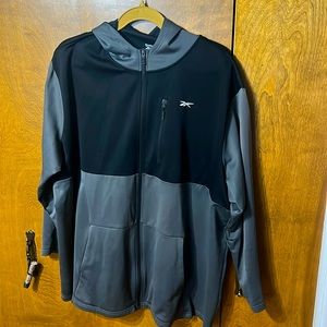 5XLT Gray/Black Reebok Speedwick Fall/Spring Jacket